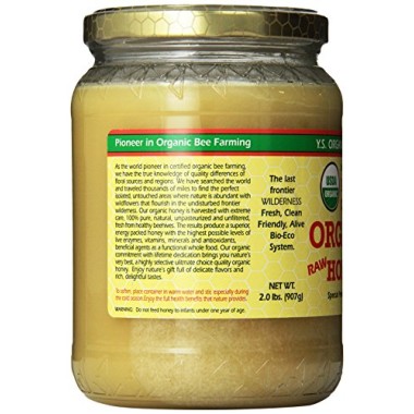 Y.S. Eco Bee Farms 100% Certified Organic Raw Honey - B00NVMIQE6