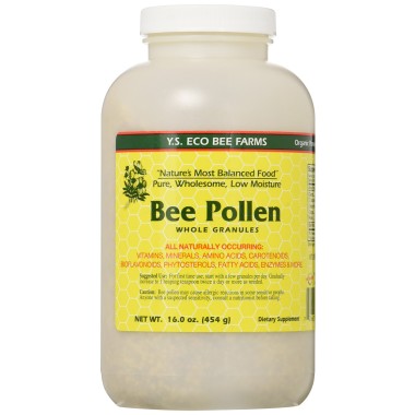 Y.S. Eco Bee Farms Bee Pollen Whole Granules - B006I7J4SS