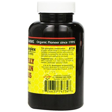 Y.S. Eco Bee Farms Royal Jelly Bee Pollen Propolis Plus Korean Ginseng - B000OA75SQ