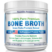 YounGlo Research Bone Broth Protein Powder from Grass Fed - B073FTPR7C