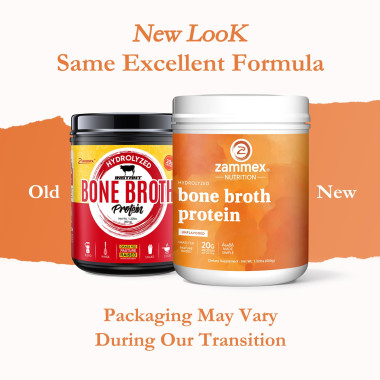 Zammex Hydrolyzed Bone Broth Protein Powder - B075V8JQV7