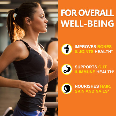 Zammex Hydrolyzed Bone Broth Protein Powder - B075V8JQV7