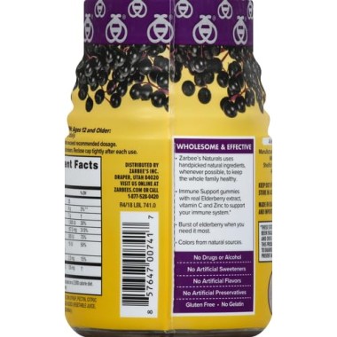 Zarbee's Elderberry Immune Support - B07D6R21VP