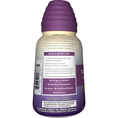 Zarbee's NightTime Black Elderberry Immune Support - B07K2TDMFX