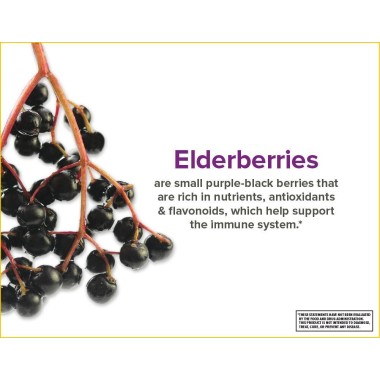 Zarbee's NightTime Black Elderberry Immune Support - B07K2TDMFX