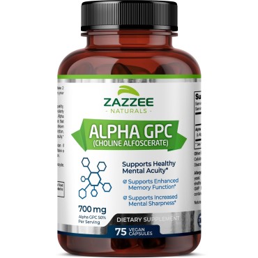 Zazzee Alpha GPC Non-GMO - B07CTMBTFN