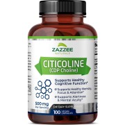 Zazzee Citicoline CDP Choline Supports Healthy Cognitive Function - B071KRRMTX