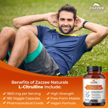 Zazzee L-Citrulline Supports Healthy - B06Y58CCG7