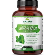 Zazzee Organic Lemon Balm (Melissa) - B07TWHNZWT