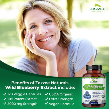Zazzee Whole Fruit Blueberry Extract - B07GVPK4YK