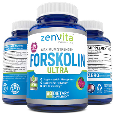ZenVita Formulas 100% Pure Forskolin Extract - B00K9ZDJ9A