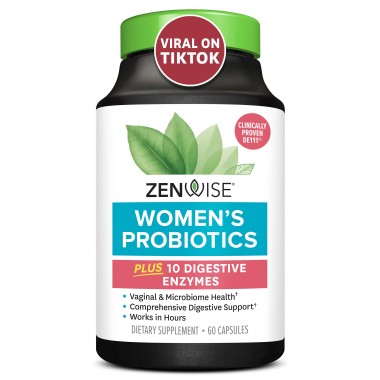 Zenwise Health Daily Digestive Enzymes with Prebiotics + Probiotic - B077ZVXXG2