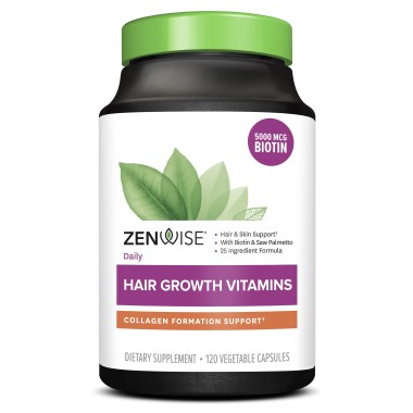 Zenwise Health Daily Hair Growth Vitamins with DHT Blocker - B00W5TUF68