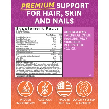 Zenwise Health Daily Hair Growth Vitamins with DHT Blocker - B00W5TUF68