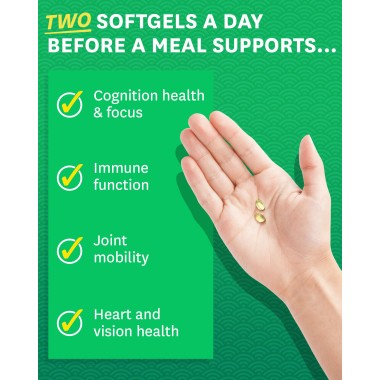 Zenwise Health Vegan Omega-3 with Life's Omega - B074N5JZK8