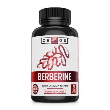 Zhou Nutrition Berberine with Oregon Grape - B07KZBNWQR