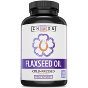 Zhou Nutrition Flaxseed Oil - B00WVF2ZKA