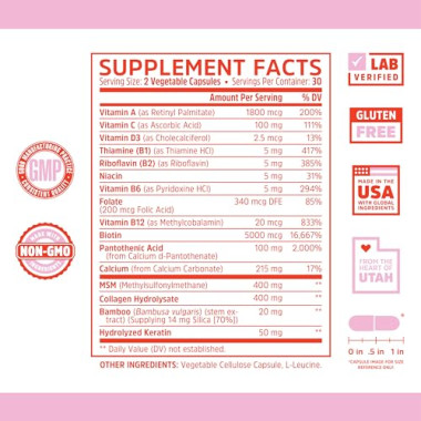 Zhou Nutrition Hairfluence - B015QFMNZI