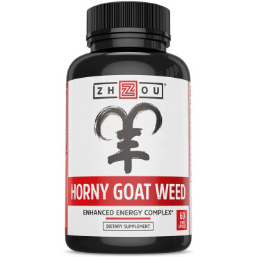 Zhou Nutrition Horny Goat Weed Enhanced Energy Complex for Men & Women - B075HJJWDX