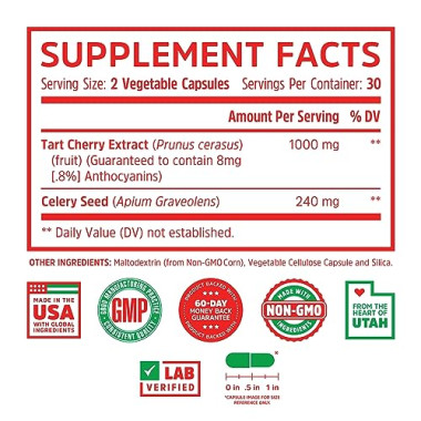 Zhou Nutrition Tart Cherry - B0778W6TNX