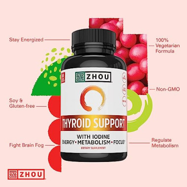 Zhou Nutrition Thyroid Support - B00S8PW6P6