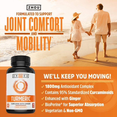 Zhou Nutrition Turmeric - B01MG2AB40