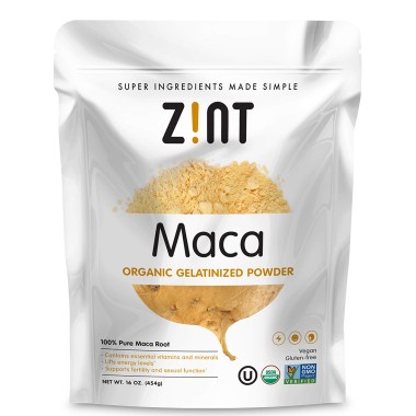 Zint Maca Organic Gelatinized Powder - B06WP6HNXX