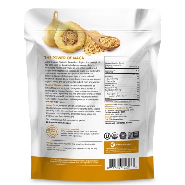 Zint Maca Organic Gelatinized Powder - B06WP6HNXX