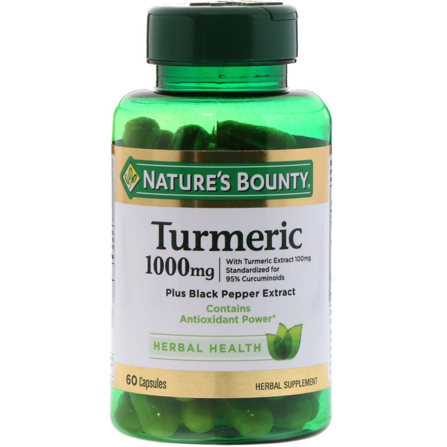 Nature's Bounty Turmeric Plus Black Pepper Extract